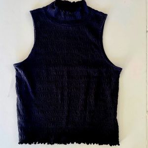 Loft mock turtle neck tank